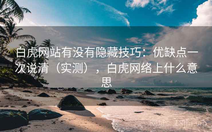 白虎网站有没有隐藏技巧：优缺点一次说清（实测），白虎网络上什么意思