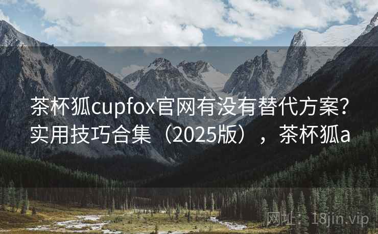 茶杯狐cupfox官网有没有替代方案？实用技巧合集（2025版），茶杯狐a