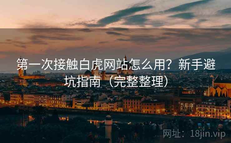 第一次接触白虎网站怎么用？新手避坑指南（完整整理）